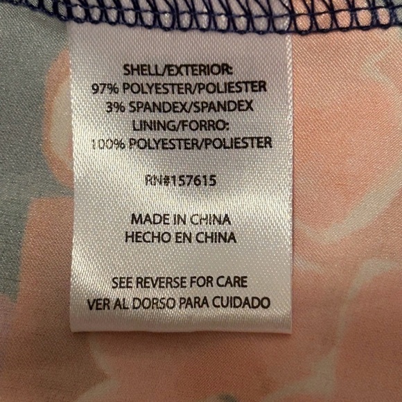 Nicole Miller Abstract Floral Print Slip on Satin Maxi Dress - Size S - Picture 11 of 12